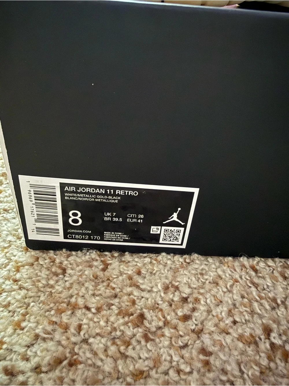 Jordan 11s worn